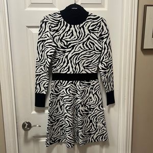 HUGO Zebra Print Dress